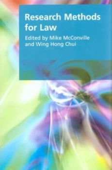 Image of Research Methods for Law by Mike Mcconville Paperback