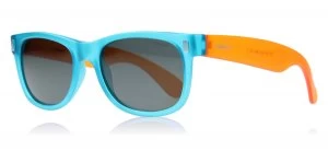 image of Polaroid Junior P0115G Sunglasses Aqua / Orange 89TY2 Polariserade 44mm