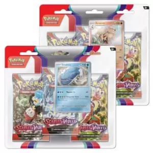 Image of Pokemon TCG Scarlet and Violet 3 Pack Booster, none