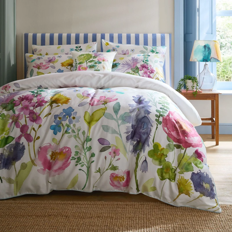 Image of Bluebellgray Tetbury Duvet Set, Super King, Spring