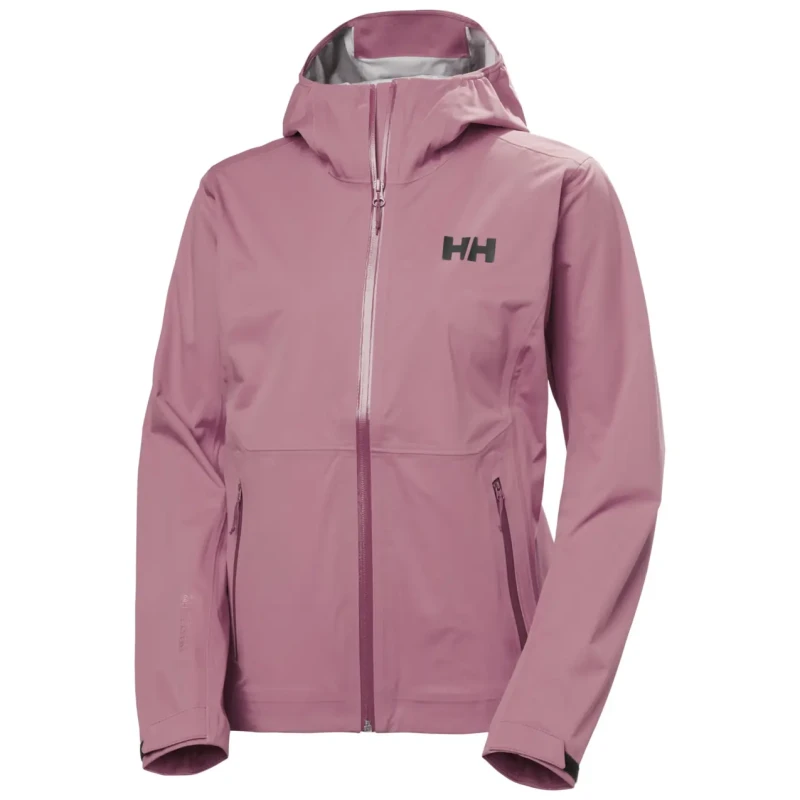 Image of Womens hiking jacket Helly Hansen Momentum 3L Violet Female XL