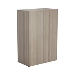 image of 1200 Wooden Cupboard (450MM Deep) Grey Oak