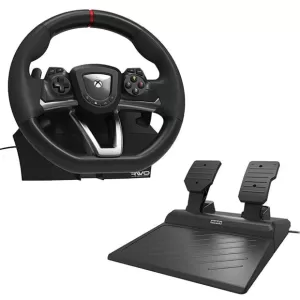 image of Hori Overdrive Xbox and Windows PC Racing Wheel and Pedals