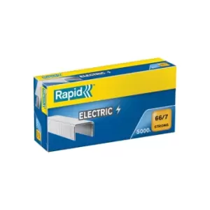 image of Rapid Strong Staples 667 Electric 5000 - Outer carton of 5