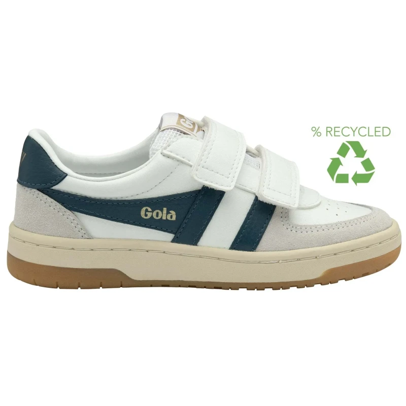 Image of Gola Children's Trainers Gola Hawk Strap Blanc Unisex 33
