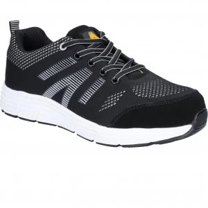 Image of Amblers Safety 714 SBP Bolt Lace Up Safety Trainer Black Size 10