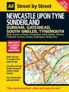 Image of Newcastle upon Tyne Sunderland by Automobile Association Book