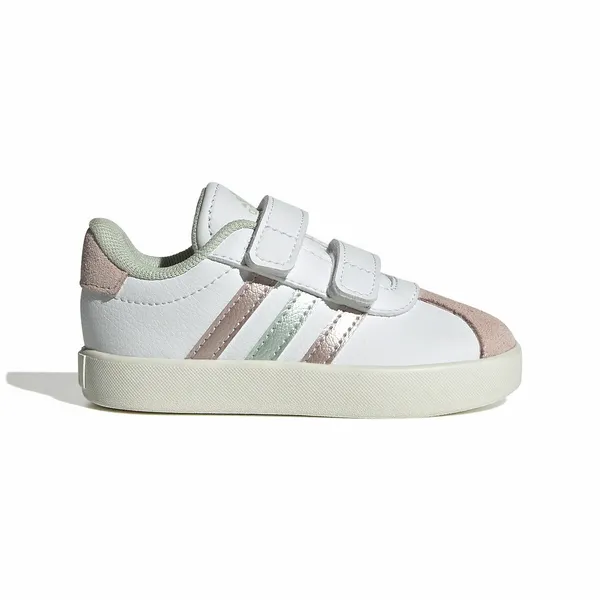 Image of Kids VL Court 3.0 Trainers in Leather with Touch 'n' Close Fastening