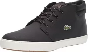 Image of Lacoste Boys Ampthill 0120 Chukka Boot - Black