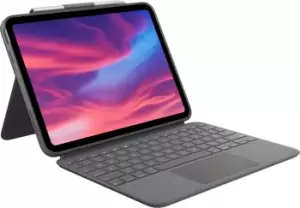 Image of Logitech Combo Touch Grey QWERTZ German