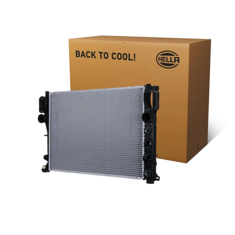 Image of HELLA Engine radiator HELLA 8MK 366 301-041