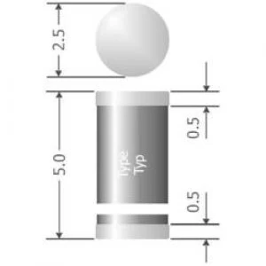 image of Ultra fast Si rectifier Diotec SUF4001 DO 213AB 50 V