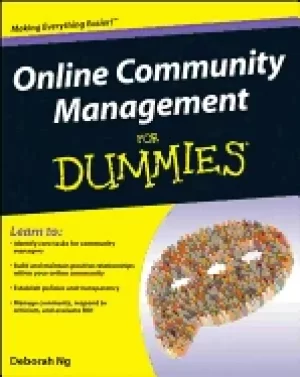 Image of online community management for dummies