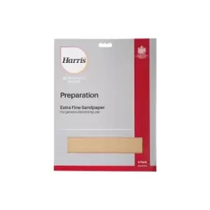 Image of Harris Seriously Good Sandpaper Extra Fine x 4 102064317