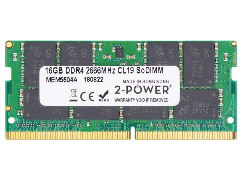 Image of 2-Power 2P-KCP426SD8/16 memory module 16GB 1 x 16GB DDR4 260-pin SO-