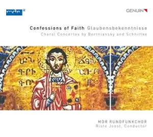 Image of Confessions of Faith Choral Concertos By Bortniansky and Schnitt by Dmitry Bortniansky CD Album