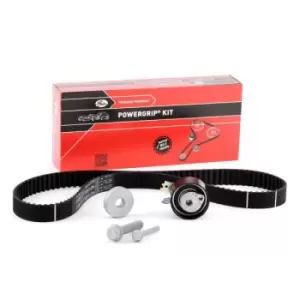 Image of GATES Timing belt kit RENAULT,NISSAN,DACIA K025578XS 7701477028,1680600QBB,7701475115 7701476571,7701477028,1276084A00,1276084A01,1276084A50