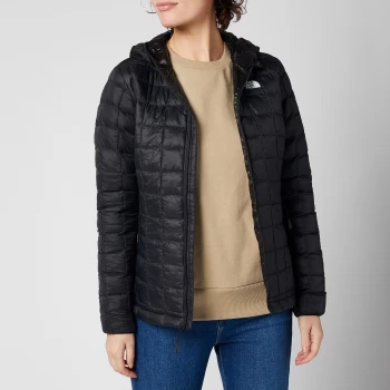 Image of The North Face Womens Thermoball Eco Hoodie - Black - M