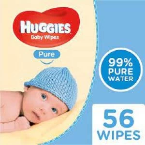 Image of Huggies Pure Extra CareTriplo Baby Wipes