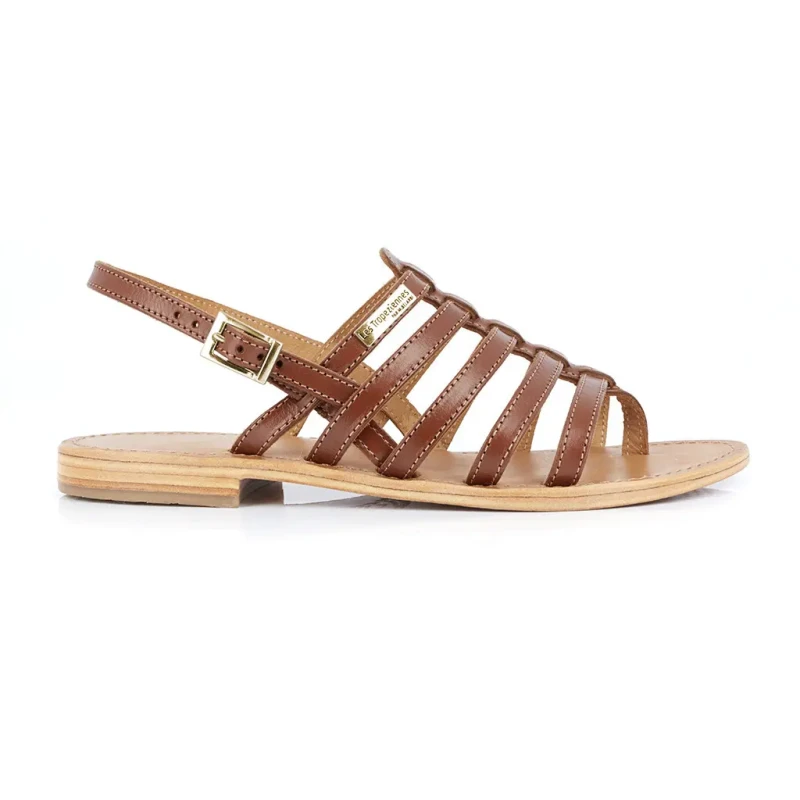 Image of Les Tropeziennes par M.Belarbi Womens sandals Les Tropeziennes par M.Belarbi Herisson Marron Female 35