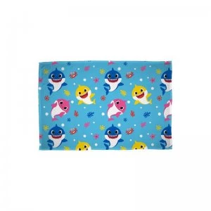 Image of Baby Shark Underwater Flannel Fleece