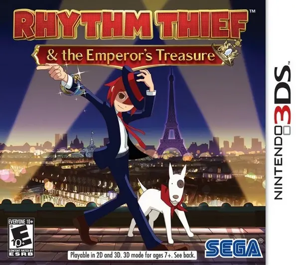 image of Rhythm Thief and the Emperors Treasure Nintendo 3DS Game