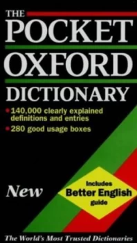 Image of The Pocket Oxford Dictionary of Current English Book