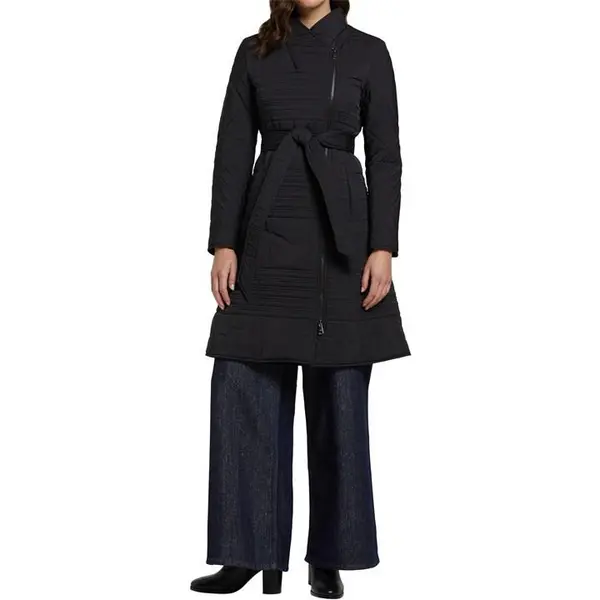 image of Ted Baker Rosemae Coat - Black 8