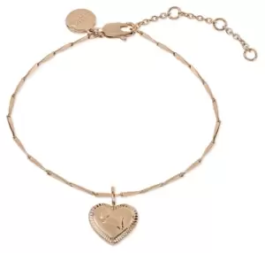 Radley RYJ3228S Heart Charm Bracelet Rose Gold Jewellery