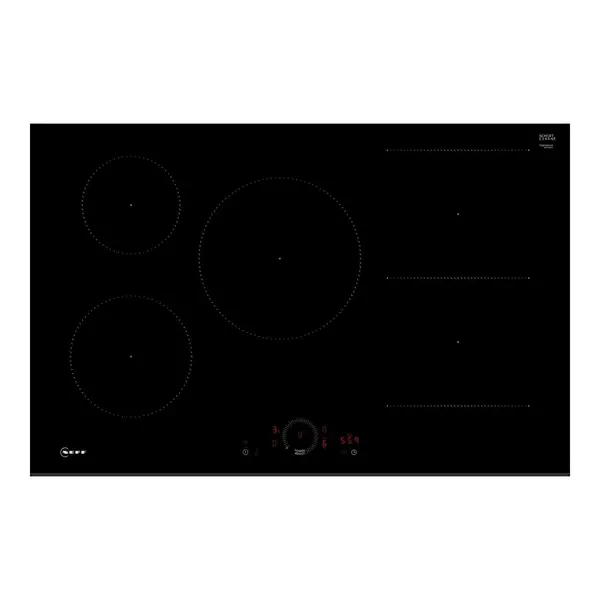 Neff T58FHW1L0 N70 Series 80cm 5 Zone Induction Hob - Black T58FHW1L0 Black