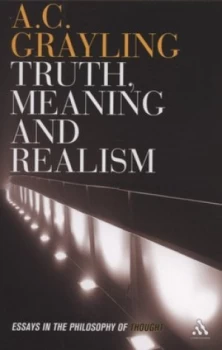 Image of Truth Meaning and Realism Paperback