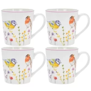Image of Garden Birds Mug Set of 4