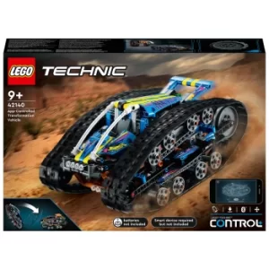 image of LEGO Technic: App-Controlled Transformation RC Vehicle (42140)