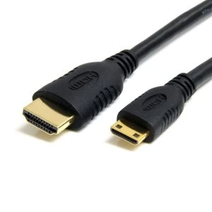 image of 6 ft High Speed HDMI Cable with Ethernet HDMI to HDMI Mini MM