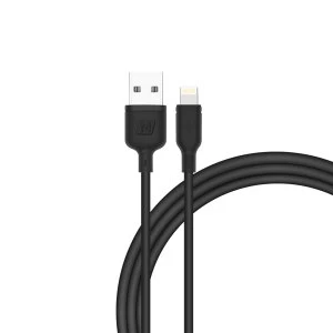 image of Momax Zero USB-A to Lightning cable (1m) DL16D - Black