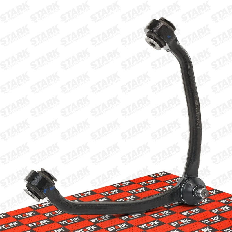 Image of STARK SKCA-0050162 Suspension arm Control Arm, Steel, Upper, with rubber mount Steel Track Control Arm (273)