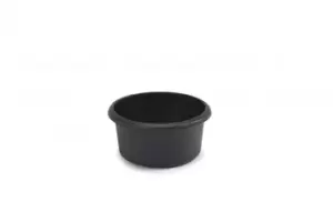 Image of Whitefurze Round Bowl, 26cm, Small, Black