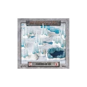 Image of Battlefield In A Box - Icewind Dale: Caverns of Ice 3D Terrain Set (8 pieces)