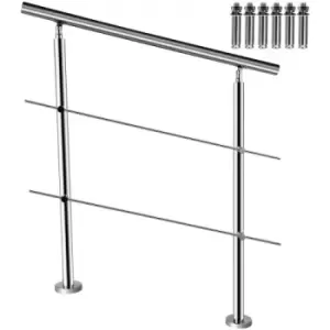 Image of Vevor Safety Handrail Balustrade Stair Staircase Rail Stainless Steel Outdoor