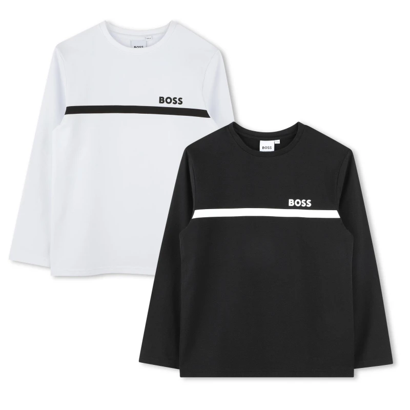 Image of Boss 2-pack Logo T-Shirt Junior Boys - Multi Multi 3 - 4 Years