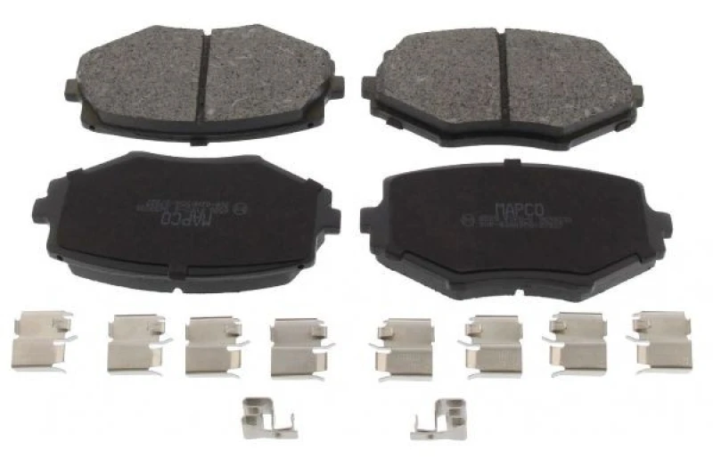 Image of MAPCO 6588 Brake pad set Front Axle Brake Pad Set,disc brake (402)