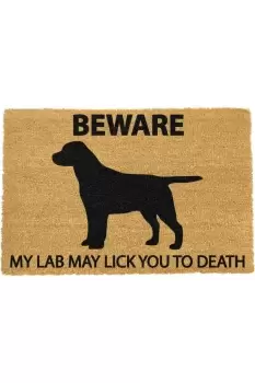 Image of Labrador doormat - Regular 60x40cm