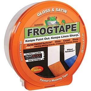 Image of Frog Tape Painters Gloss Satin Orange Masking Tape 36mm x 41m
