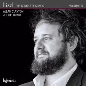 image of Liszt The Complete Songs - Volume 5 by Franz Liszt CD Album