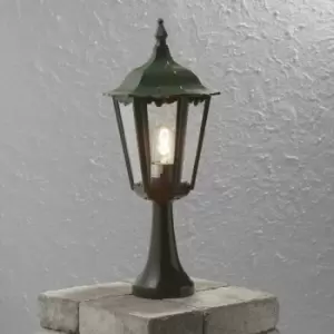 Image of Konstsmide Firenze Outdoor Basic Post Pedestal Light Green, IP43
