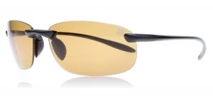 Serengeti Nuvola Sunglasses Satin Black 8479 Polariserade 60mm