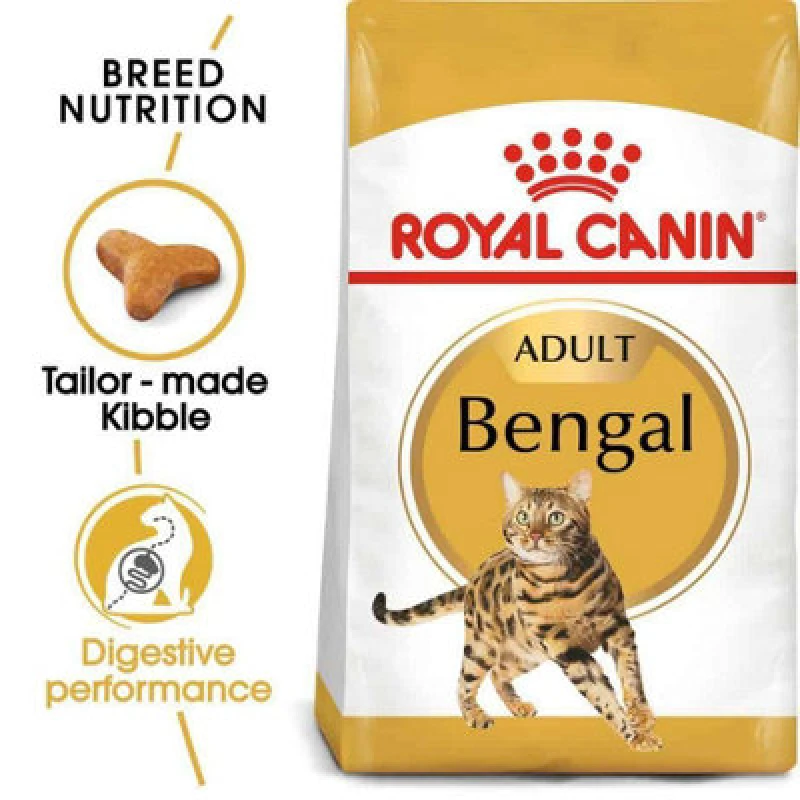 Image of Royal Canin Bengal Adult Dry Cat Food, 400g