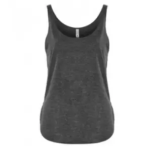 Image of Next Level Womens/Ladies Sleeveless Tank Top (L) (Charcoal Grey)