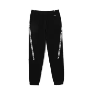 Image of Lacoste Tape Jogging Pants - Black