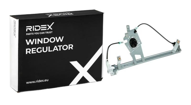 Image of RIDEX 1561W0224 Window regulator Left, Operating Mode: Electric, without electric motor Window Winder (1561)